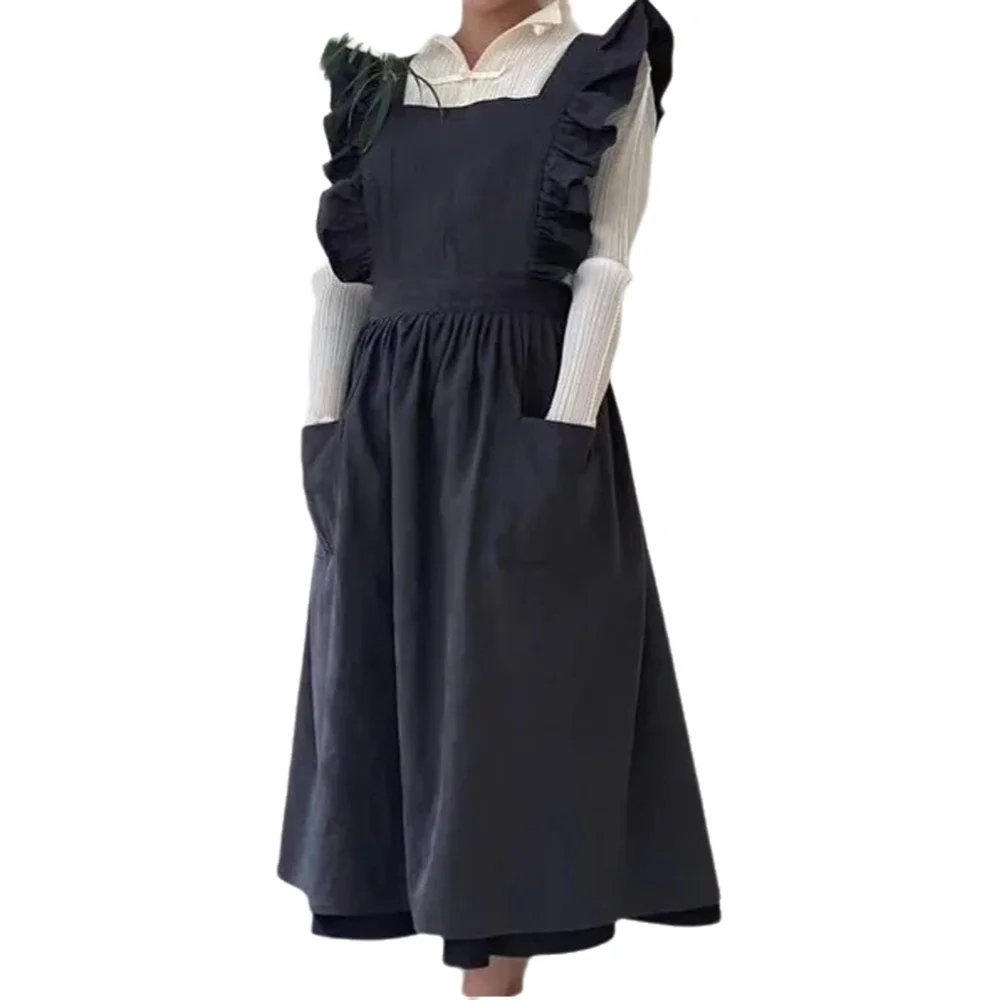Women Kitchen Accessories - 1PC French Pastoral Florist Artsy Cotton
