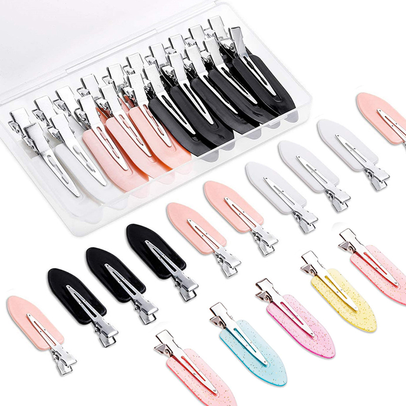 Women Accessories Online - 10/4Pcs No Crease Basic Hair Clips