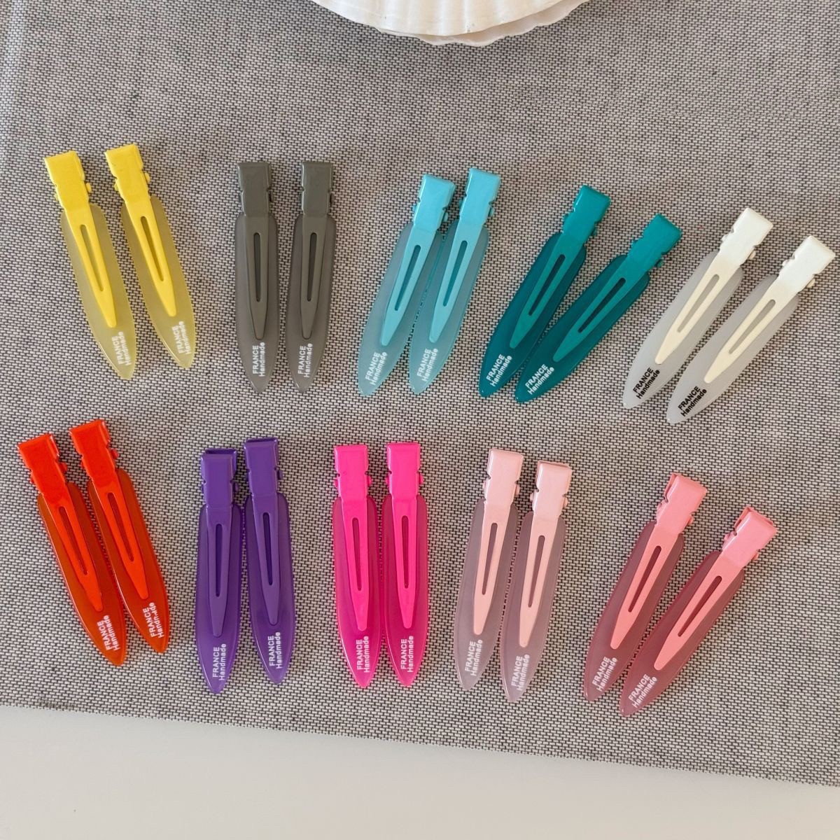 Women Accessories Online - 2PCS Acetate Hair Clips Hairpins Women