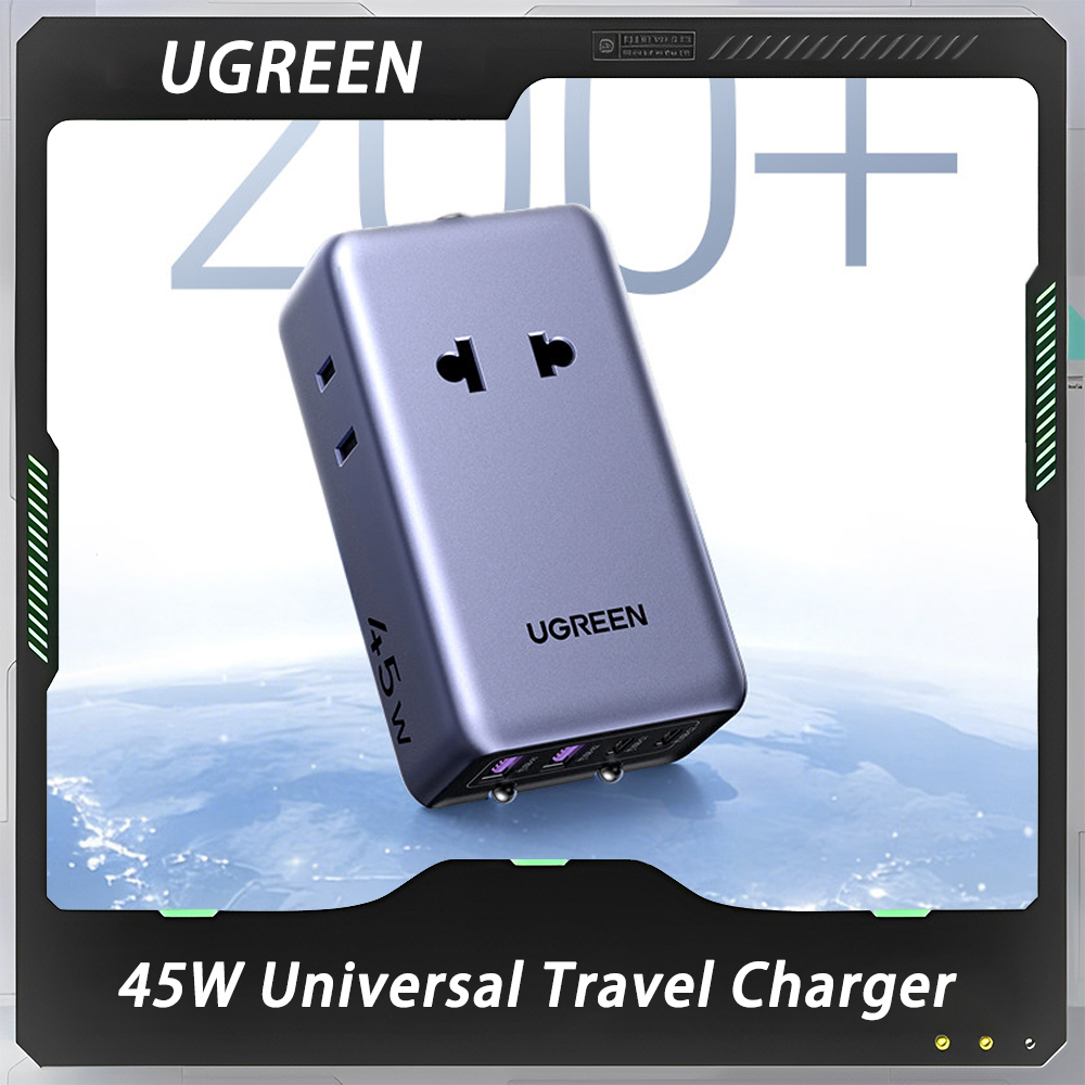 Women Accessories In Uk - UGREEN 45W Adapter Plug Adaptor GaN