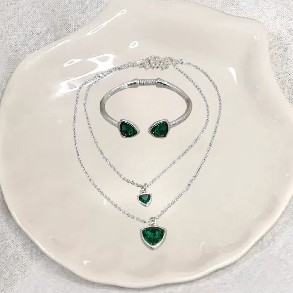 Layered Necklace Set - 2026 Spring Shining High Quality Colored