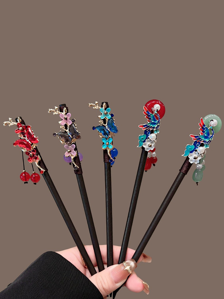 Women Accessories Shop Design - 1pc Exquisite Fashion Vibrant Chinese Hair