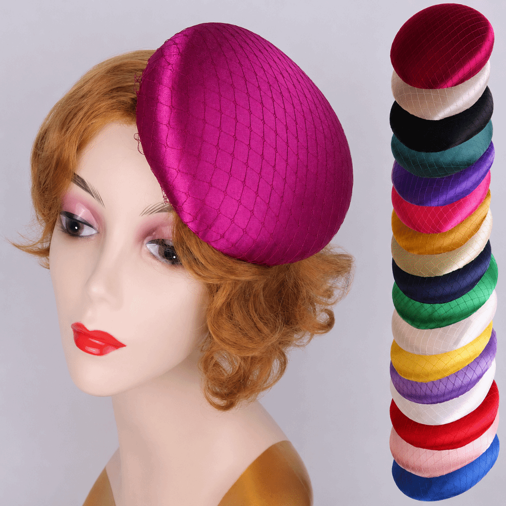 Solid Color Fascinator Base Wi - Women'S Accessories In The 1920S review and price