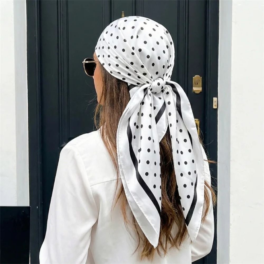 Elegant Printed Dot Print Scar - Women'S Korean Accessories review and price