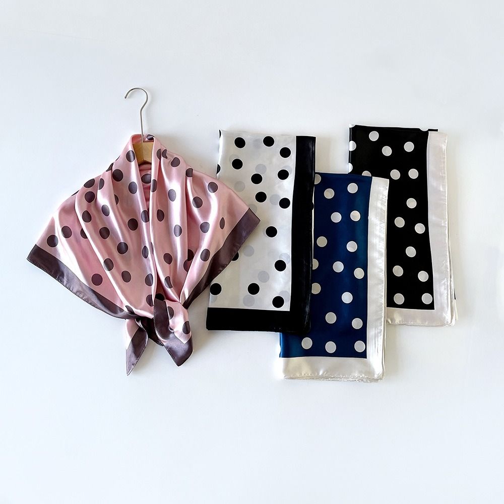 Elegant Printed Dot Print Scar - Women'S Korean Accessories review and price