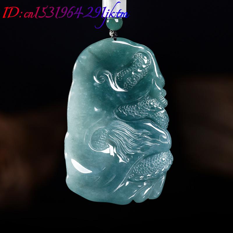 Natural Burmese Jadeite Dragon - Women'S Accessories review and price