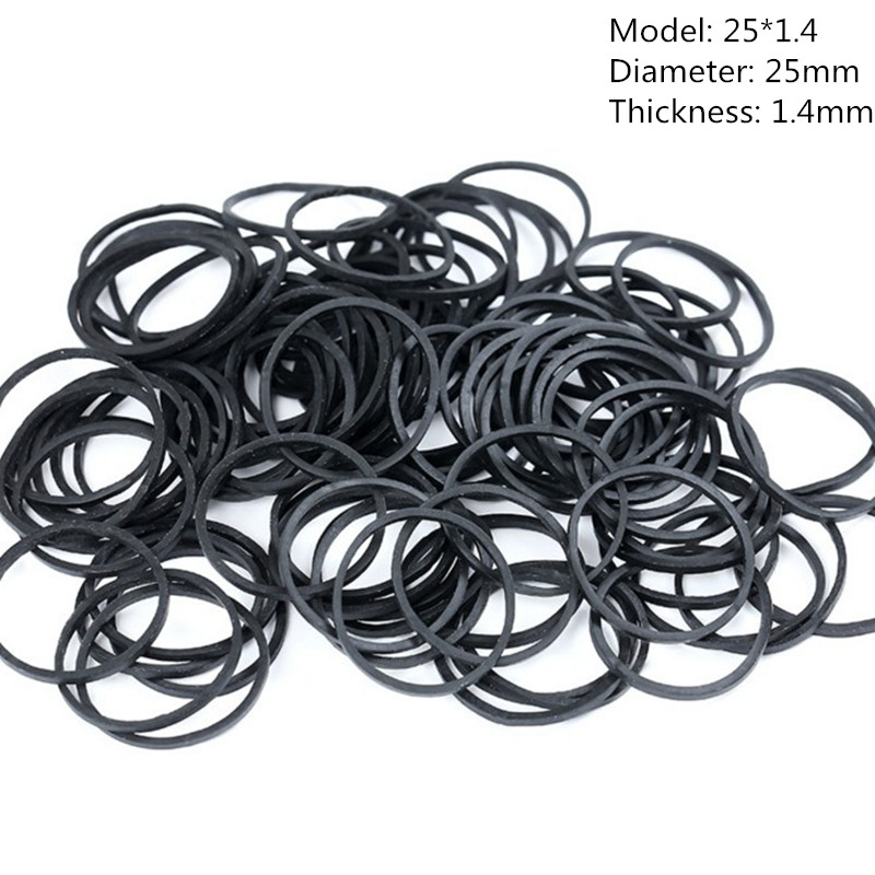 100Pcs Black Rubber Band,Elast - Hair Band Elastic review and price