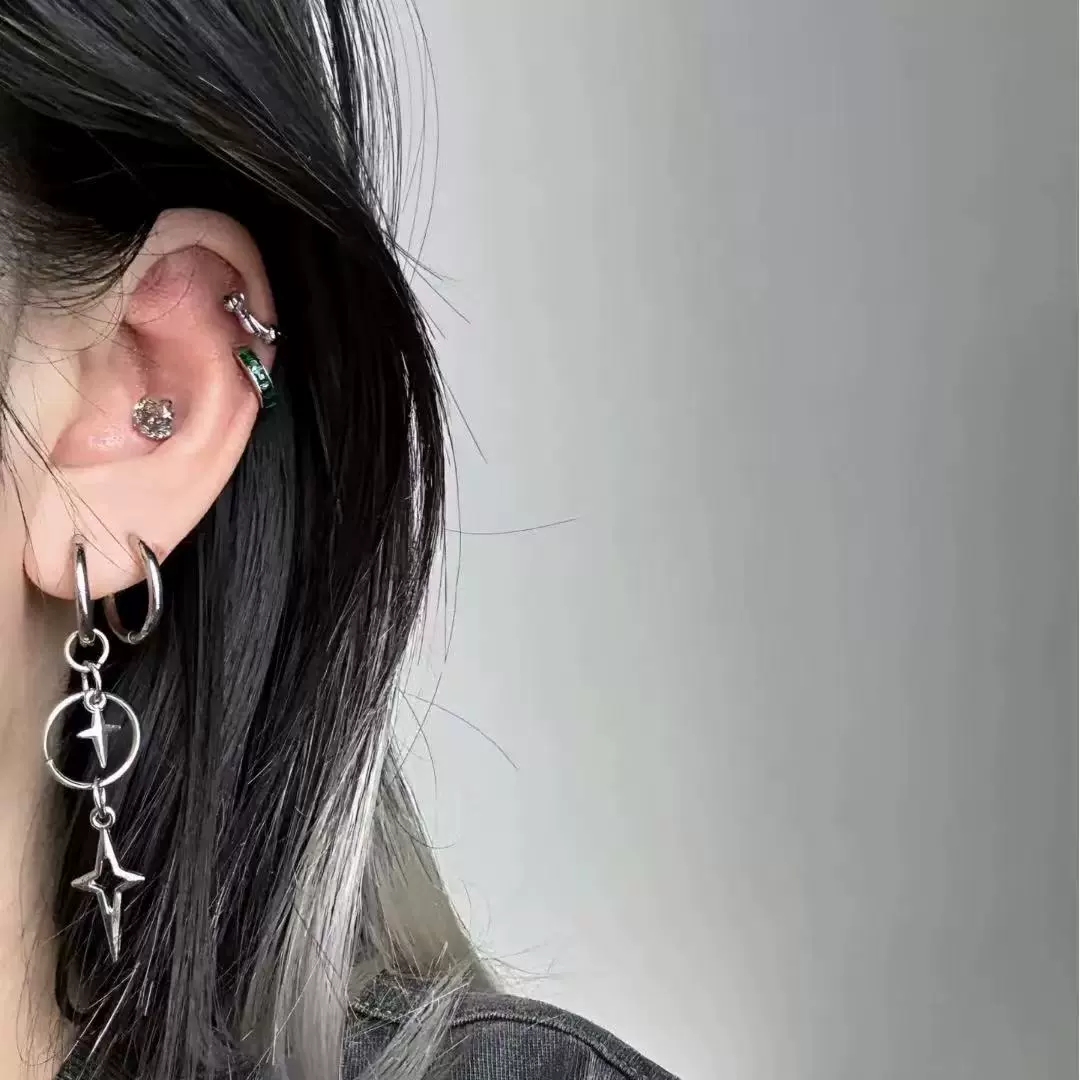 Personalized Punk Cross Star P - Women'S Emo Accessories review and price