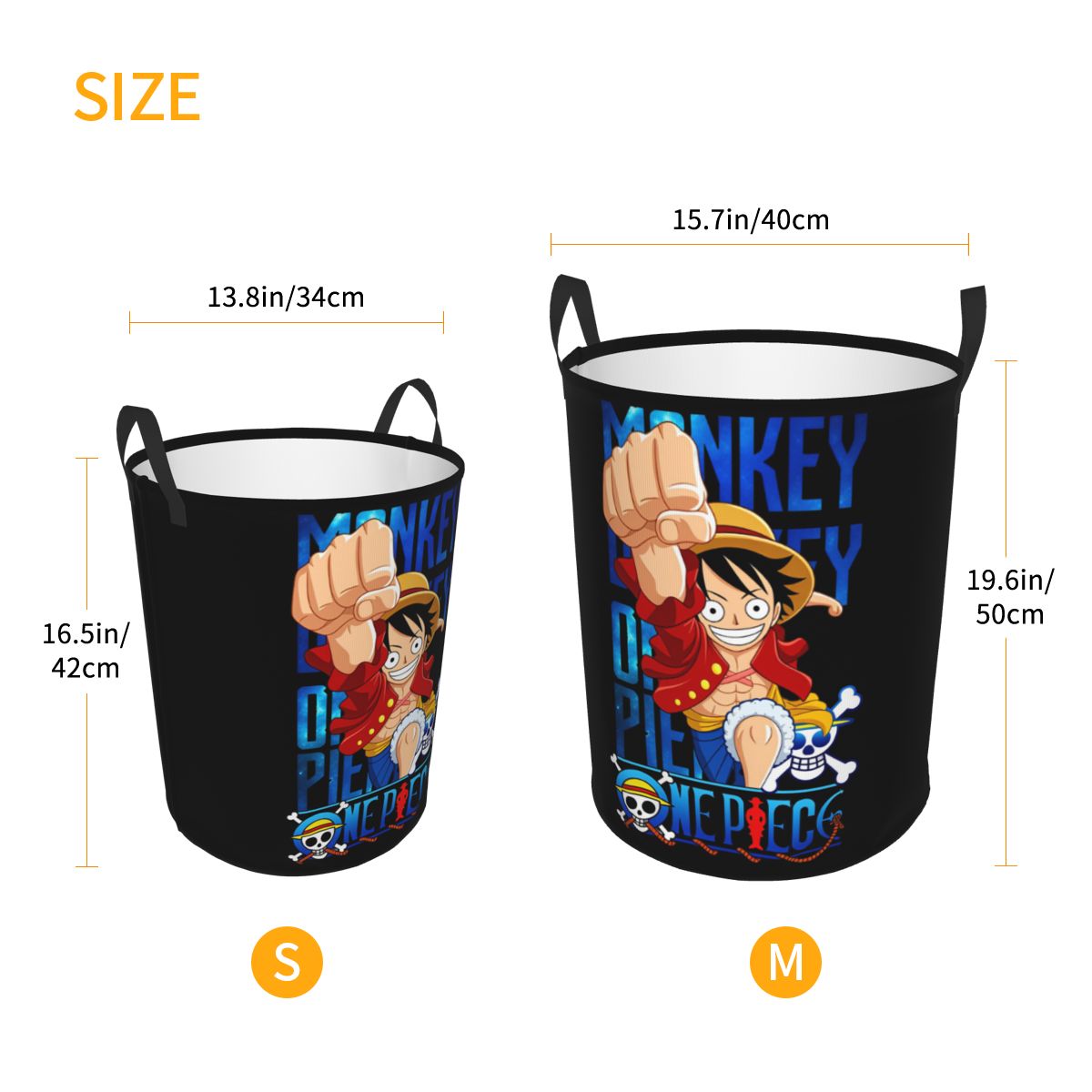 Luffy One Piece Laundry Hamper - Women Accessories Hamper review and price