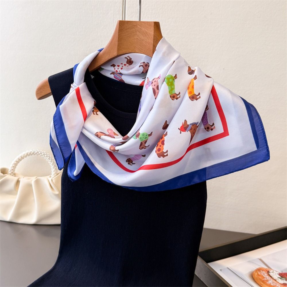 Printed Dachshund Print Print  - Women'S Korean Accessories review and price