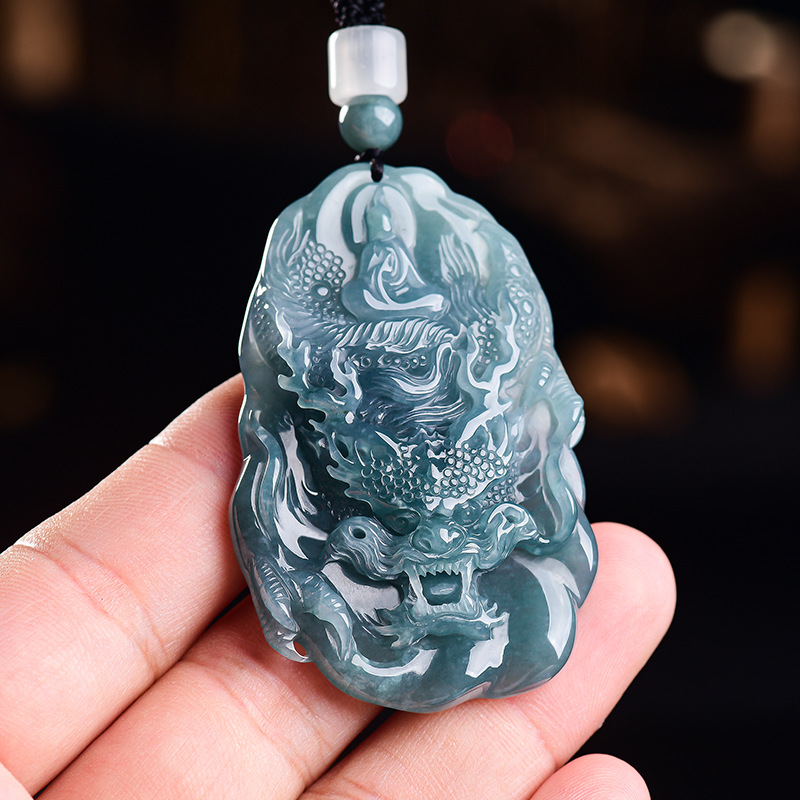 Natural Burmese Jadeite Dragon - Women'S Accessories review and price