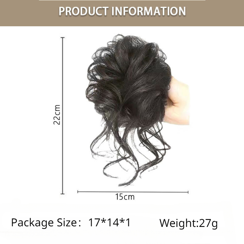Synthetic Fashion Messy Curly  - Hair Band Elastic review and price