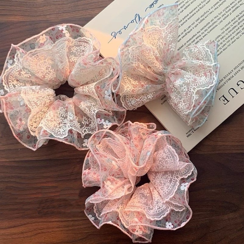 Pink and Green Floral Lace Tri - Women Accessories Shop Design review and price