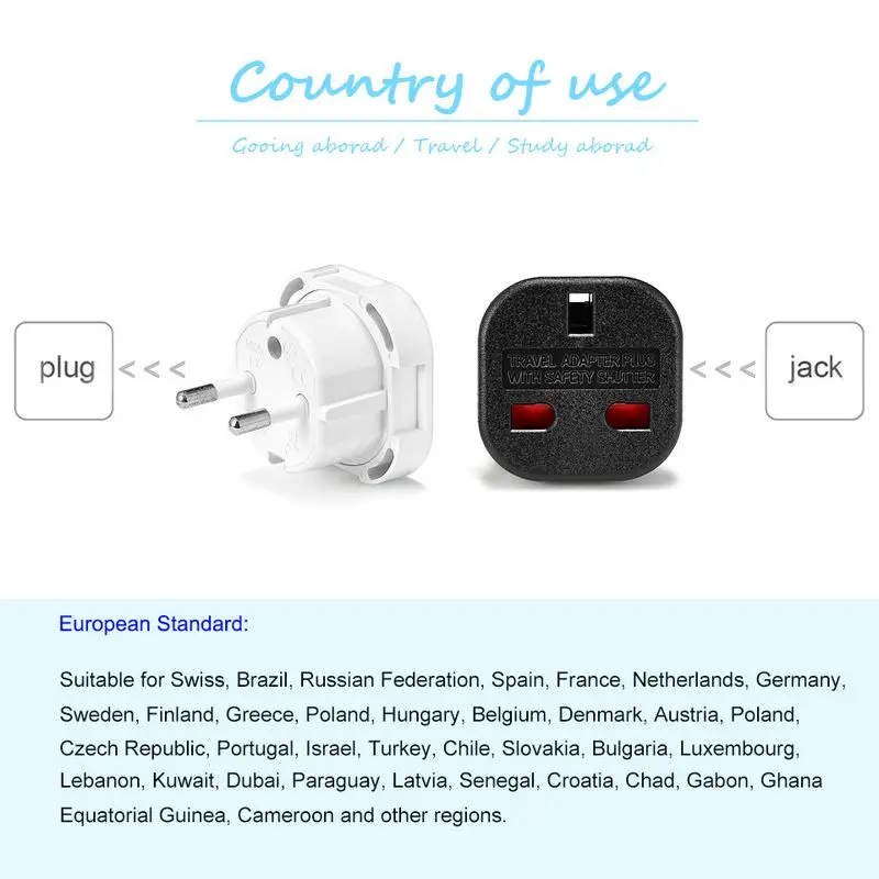 UK To EU Euro Electric Travel  - Women Accessories In Uk review and price