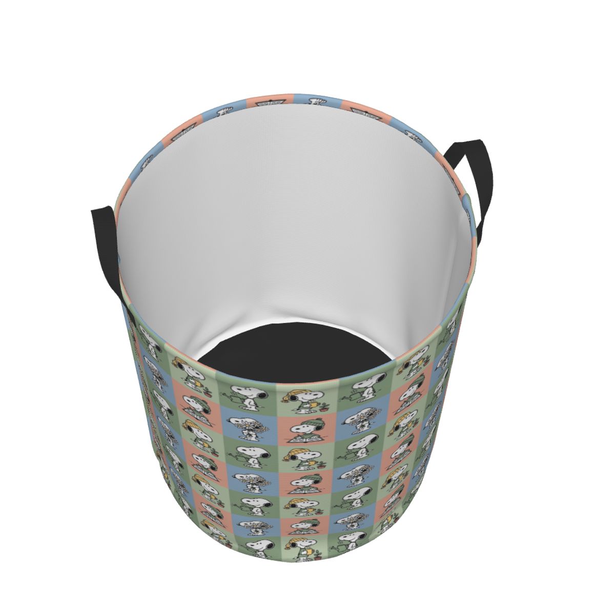 S-Snoopy Checkered Plaid Laund - Women Accessories Hamper review and price