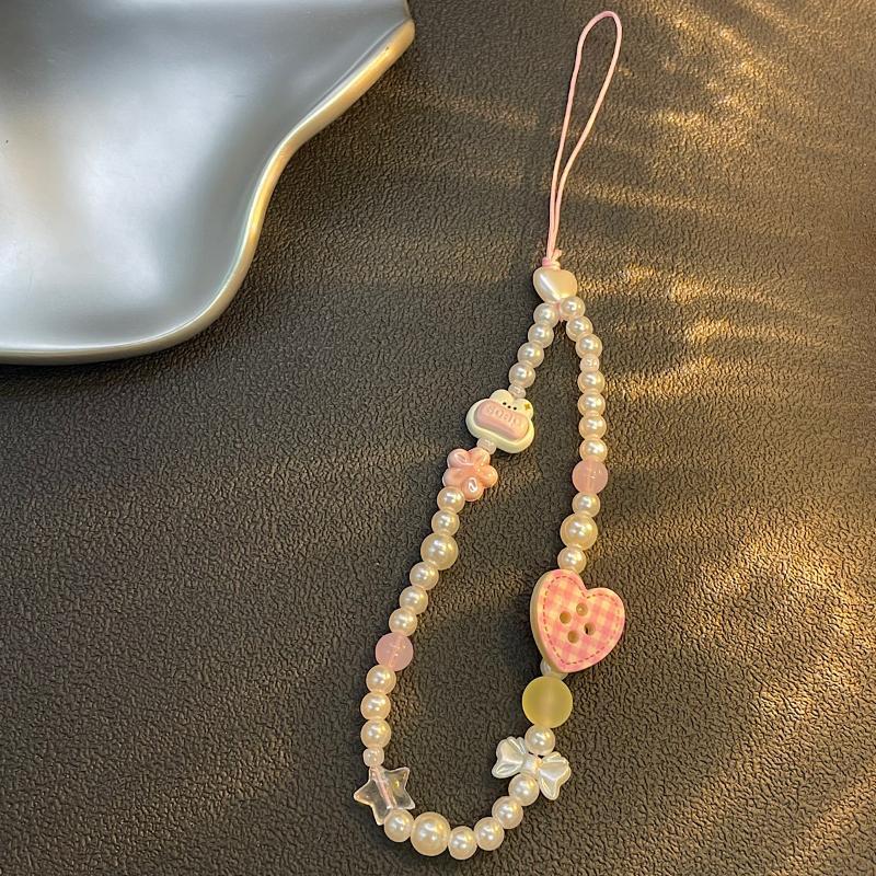Cute Korean Pink Button 3D Bea - Women'S Korean Accessories review and price