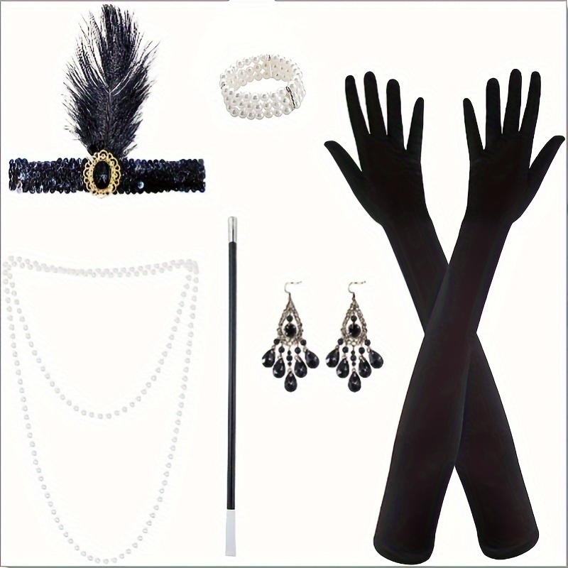 PESENAR 1920s Flapper Accessor - Women'S Accessories In The 1920S review and price