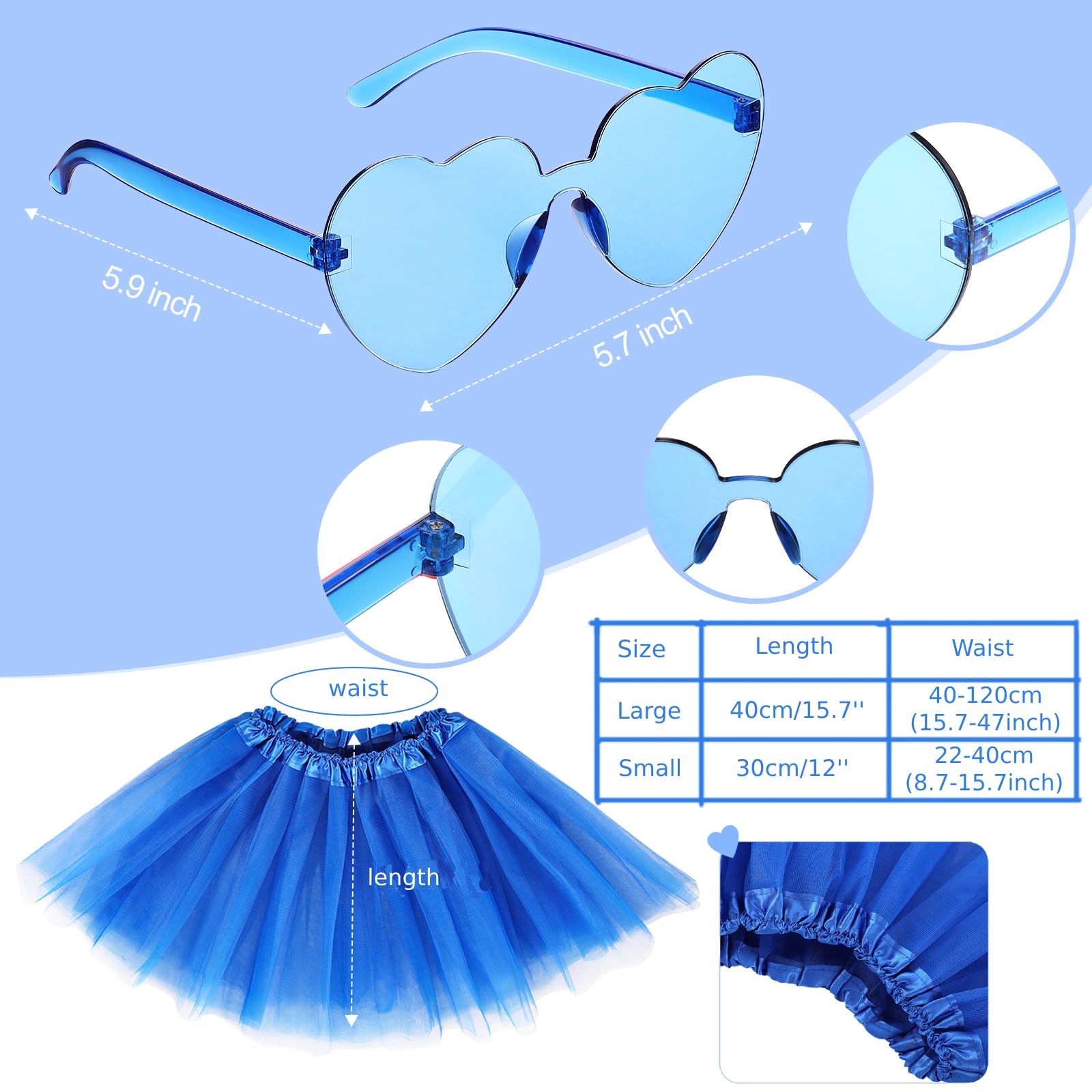 Women Tutu Costume Set Include - Layered Necklace Set review and price