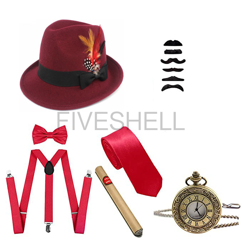 Mens 1920s Gatsby Gangster Cos - Women'S Accessories In The 1920S review and price