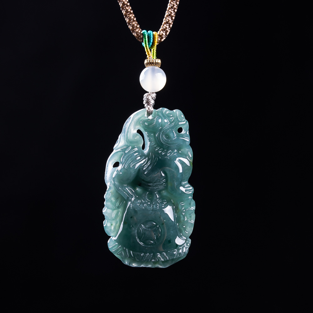 Burmese Jadeite Pixiu Pendant  - Women'S Accessories review and price