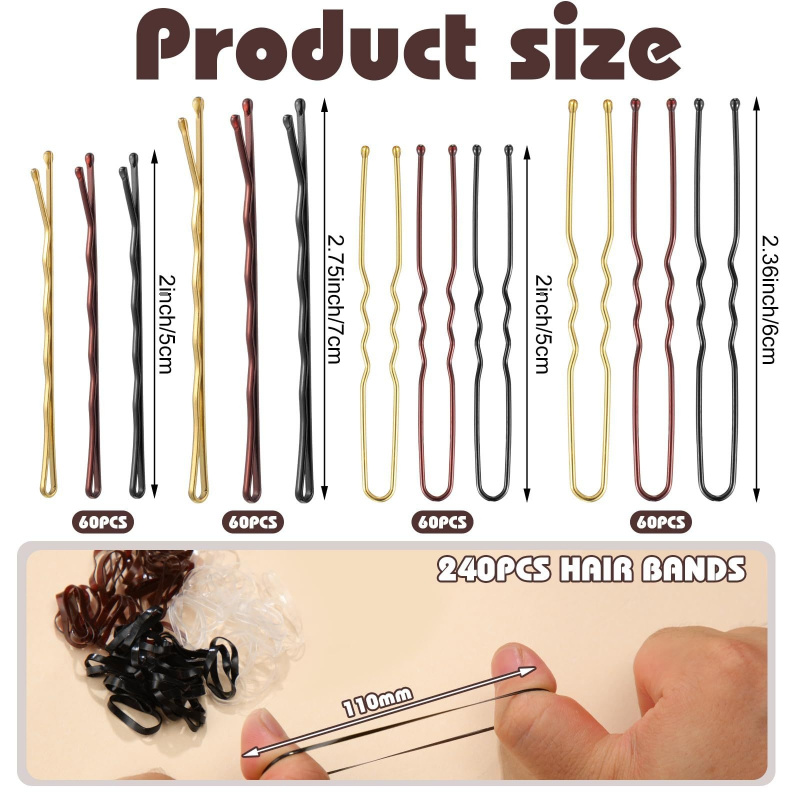 480Pcs Per Box Hair Styling Ac - Hair Band Elastic review and price