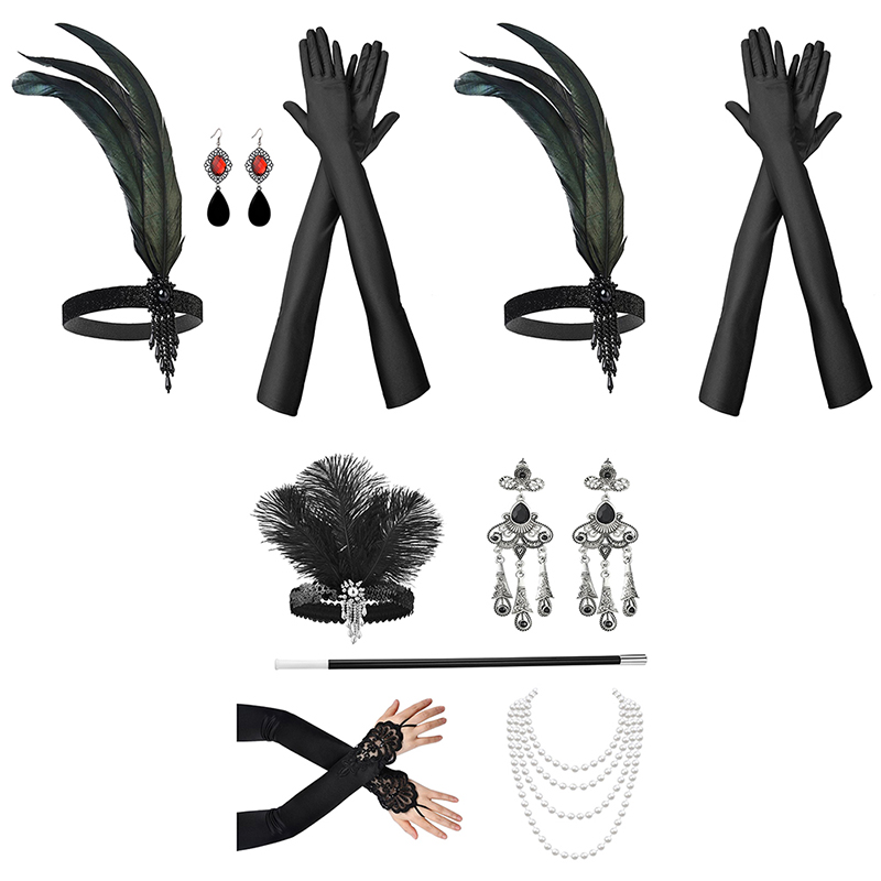 1920's Cosplay Flapper Hallowe - Women'S Accessories In The 1920S review and price