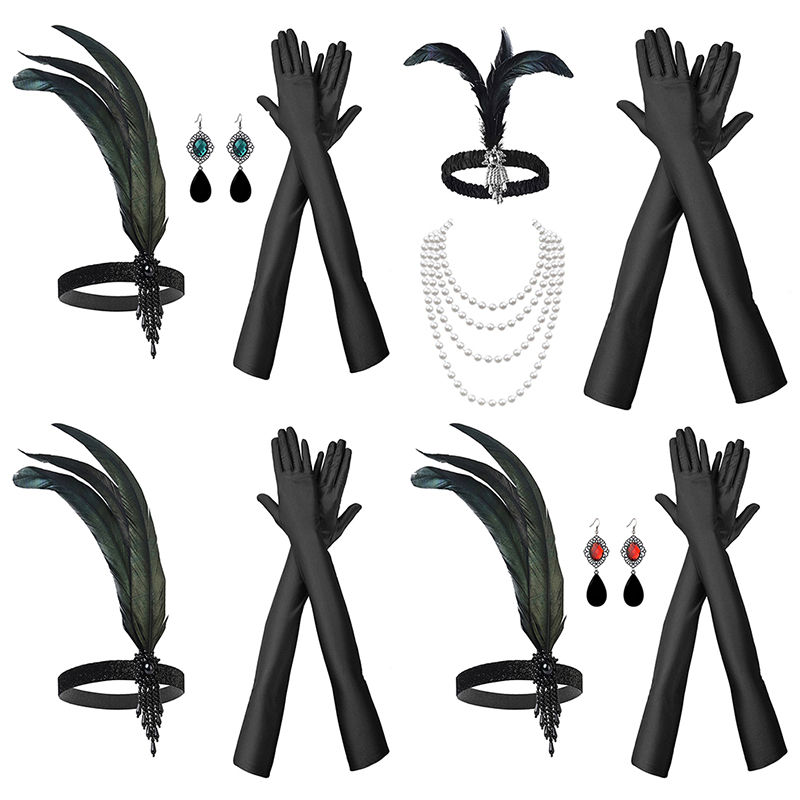 1920's Cosplay Flapper Hallowe - Women'S Accessories In The 1920S review and price