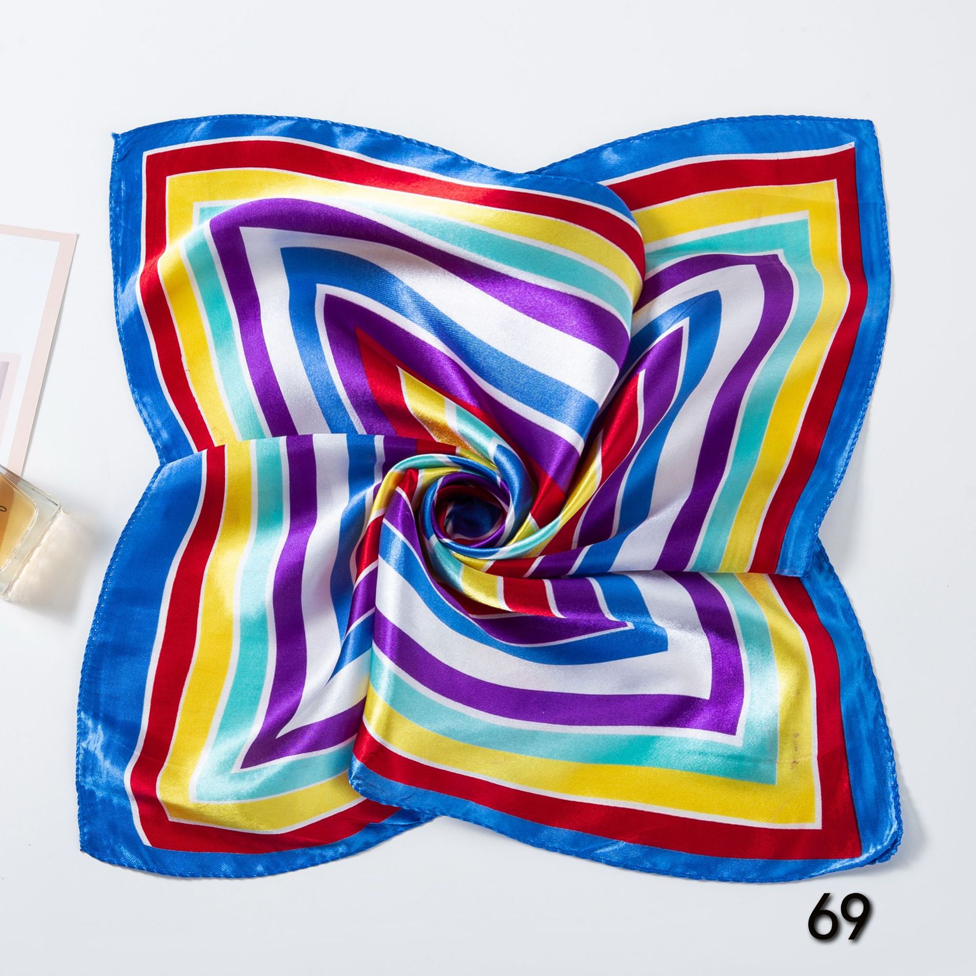 50*50cm Square Silk Scarves Sc - Women'S Accessories For Neck review and price
