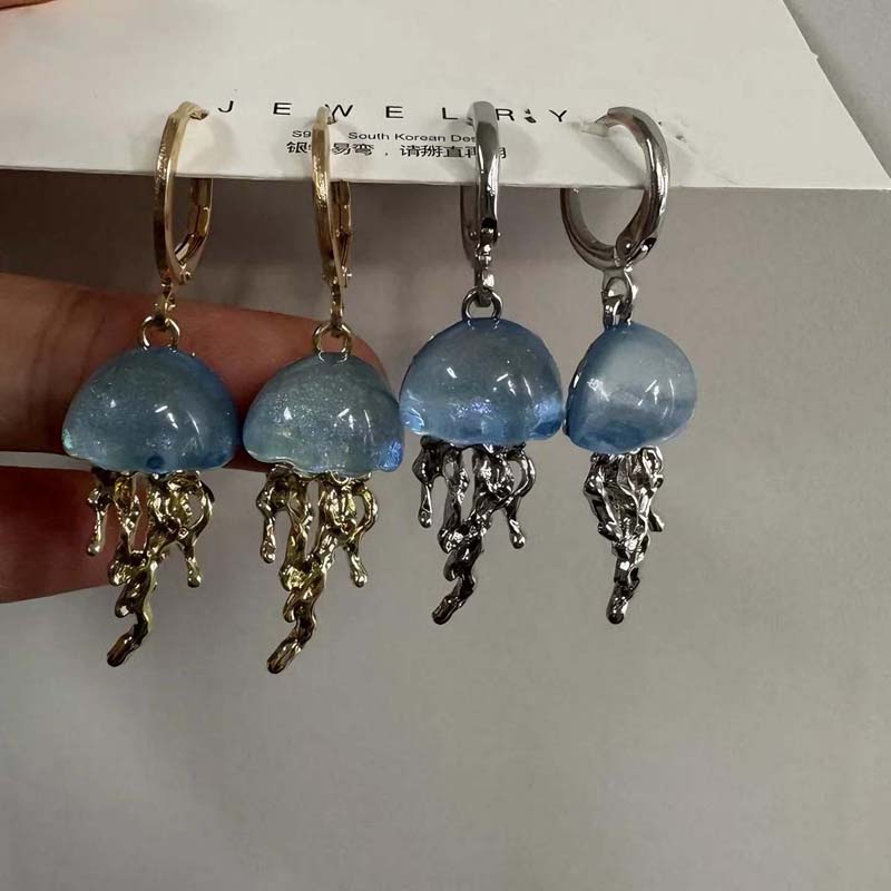 Cute Blue Jellyfish Ocean Pend - Women'S Emo Accessories review and price
