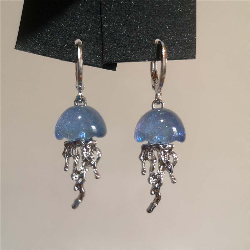 Cute Blue Jellyfish Ocean Pend - Women'S Emo Accessories review and price