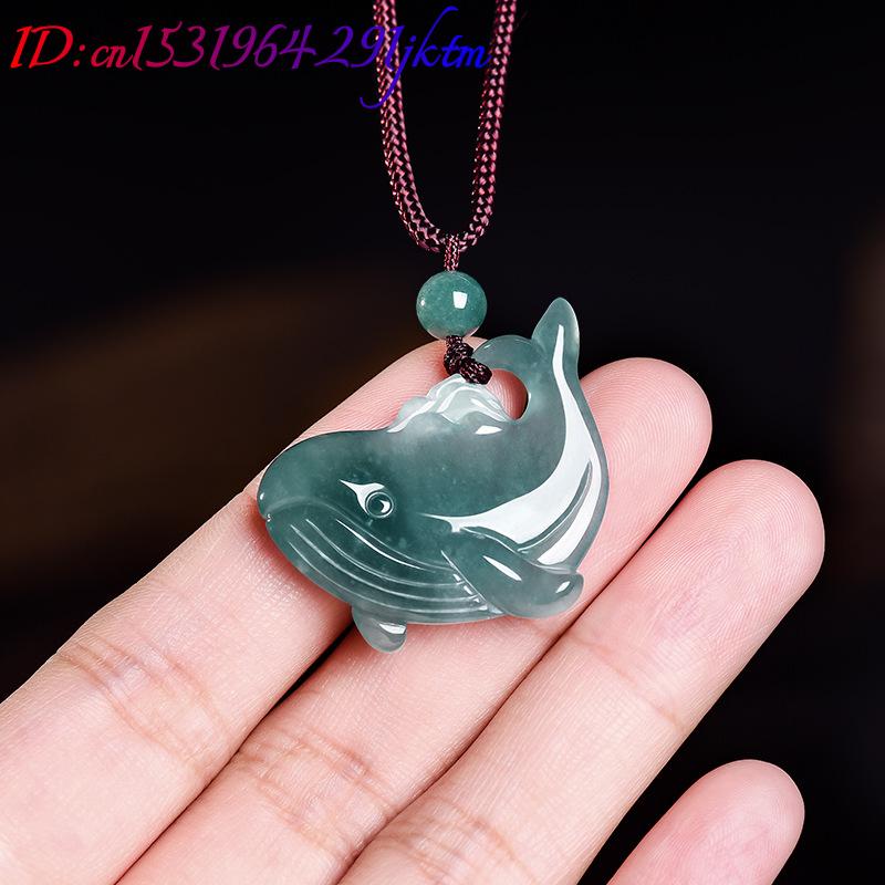 Natural Burmese Jadeite Whale  - Women'S Accessories review and price