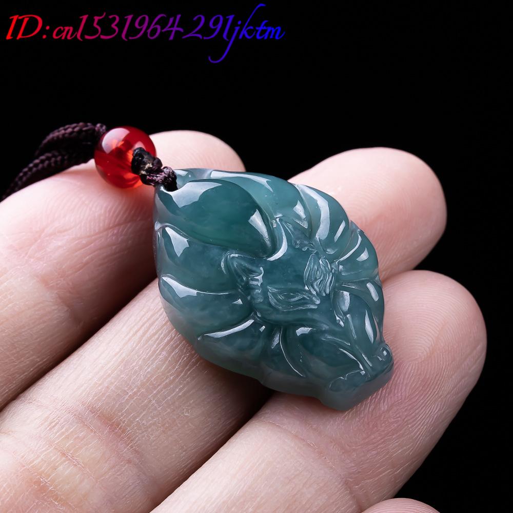 Natural Burmese Jadeite Fox Pe - Women'S Accessories review and price