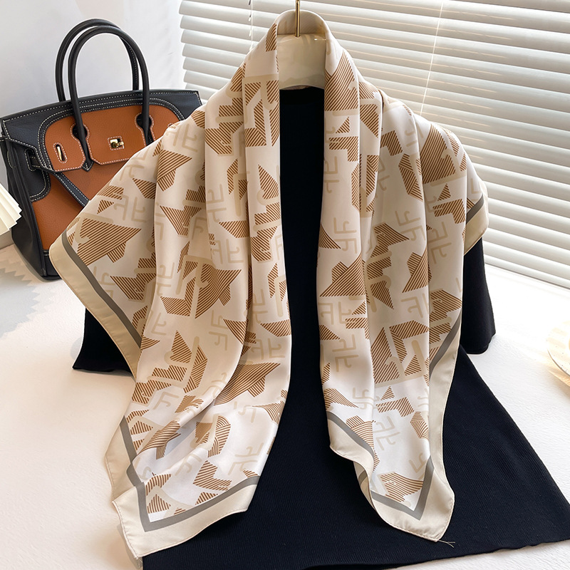 New Twill Satin Scarf 90cm, Wo - Women'S Accessories For Neck review and price