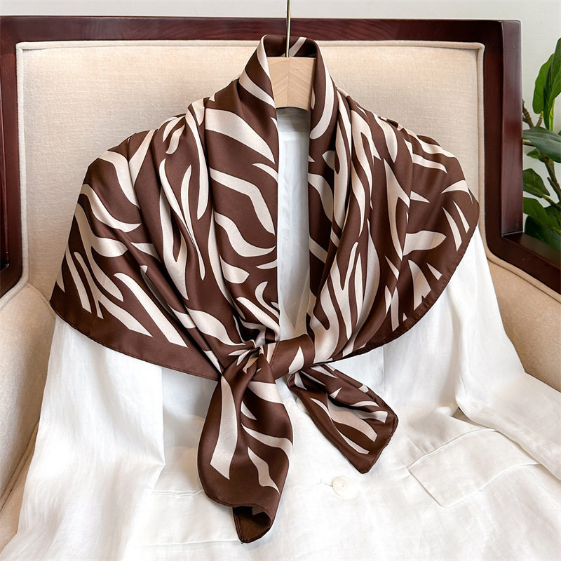 New Twill Satin Scarf 90cm, Wo - Women'S Accessories For Neck review and price