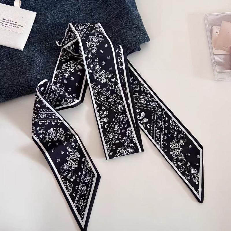 Black White Double Sided Paisl - Women'S Accessories For Neck review and price