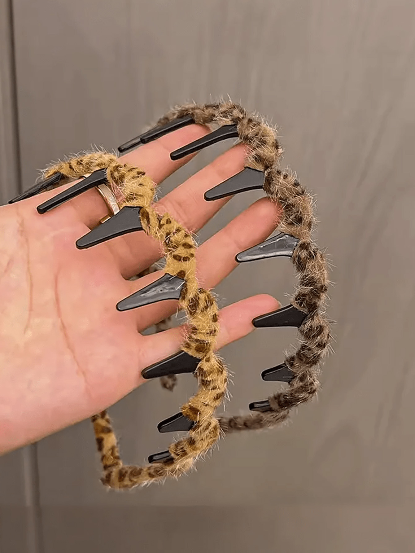 Leopard Print Wavy Headband fo - Women Accessories Shop Design review and price