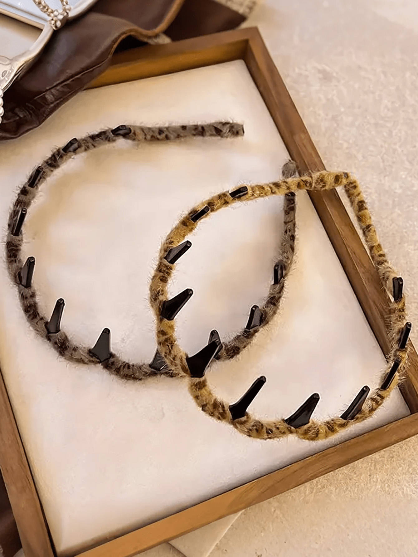 Leopard Print Wavy Headband fo - Women Accessories Shop Design review and price