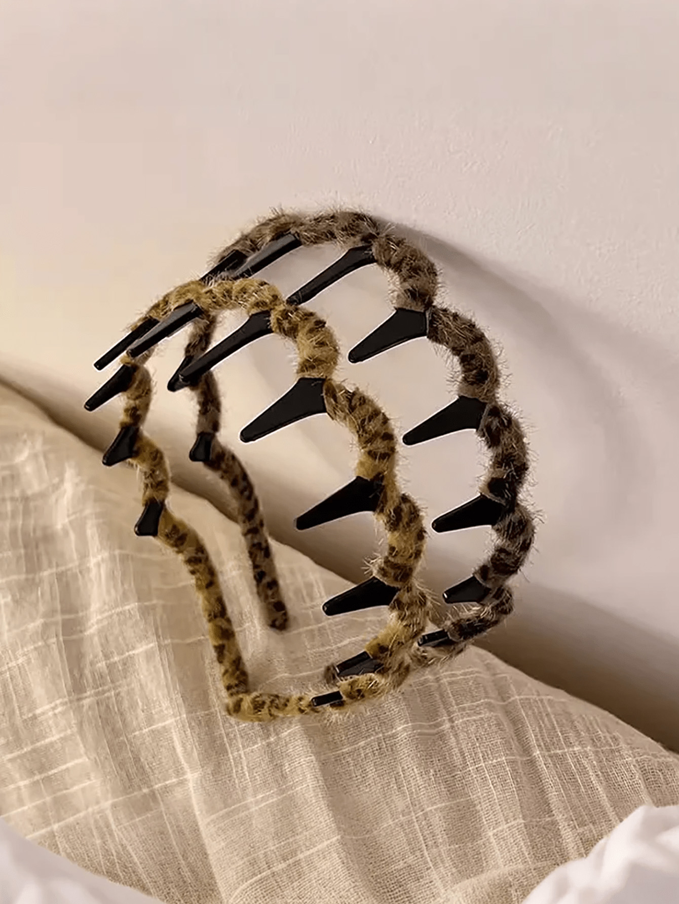 Leopard Print Wavy Headband fo - Women Accessories Shop Design review and price