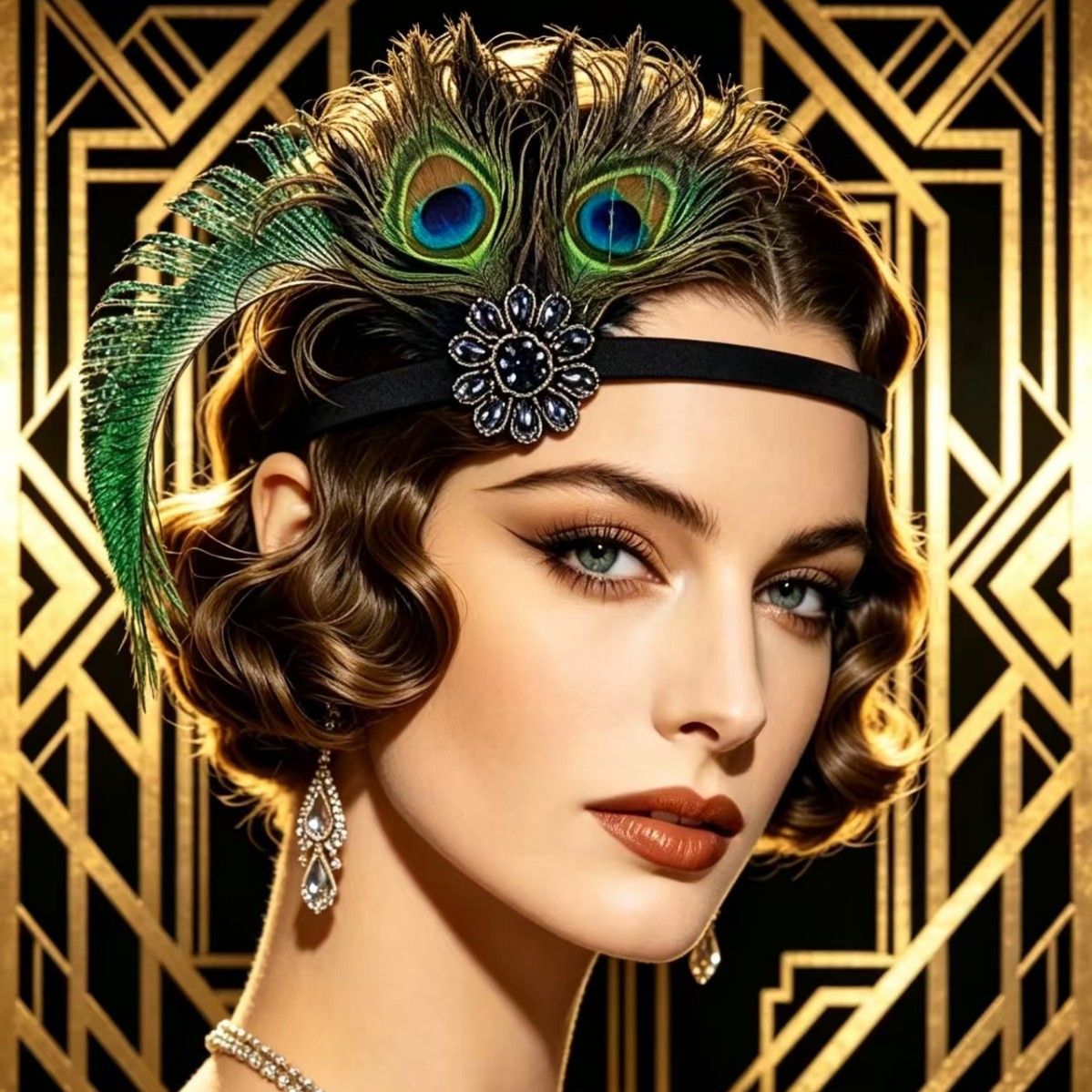 1920s Flapper Peacock Feather  - Women'S Accessories In The 1920S review and price