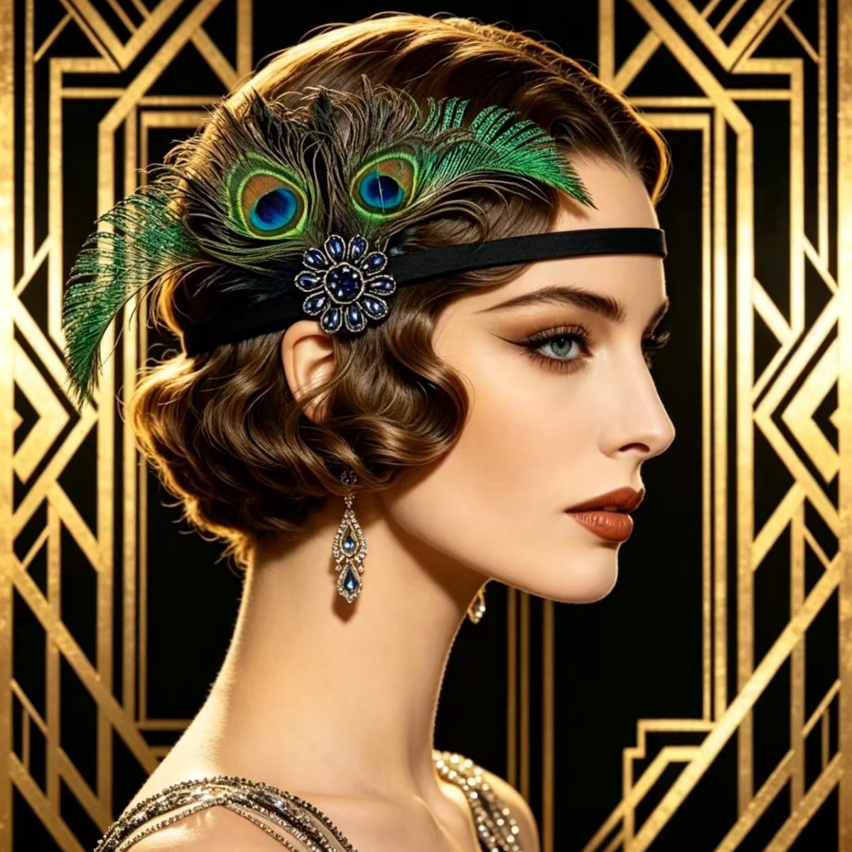 1920s Flapper Peacock Feather  - Women'S Accessories In The 1920S review and price