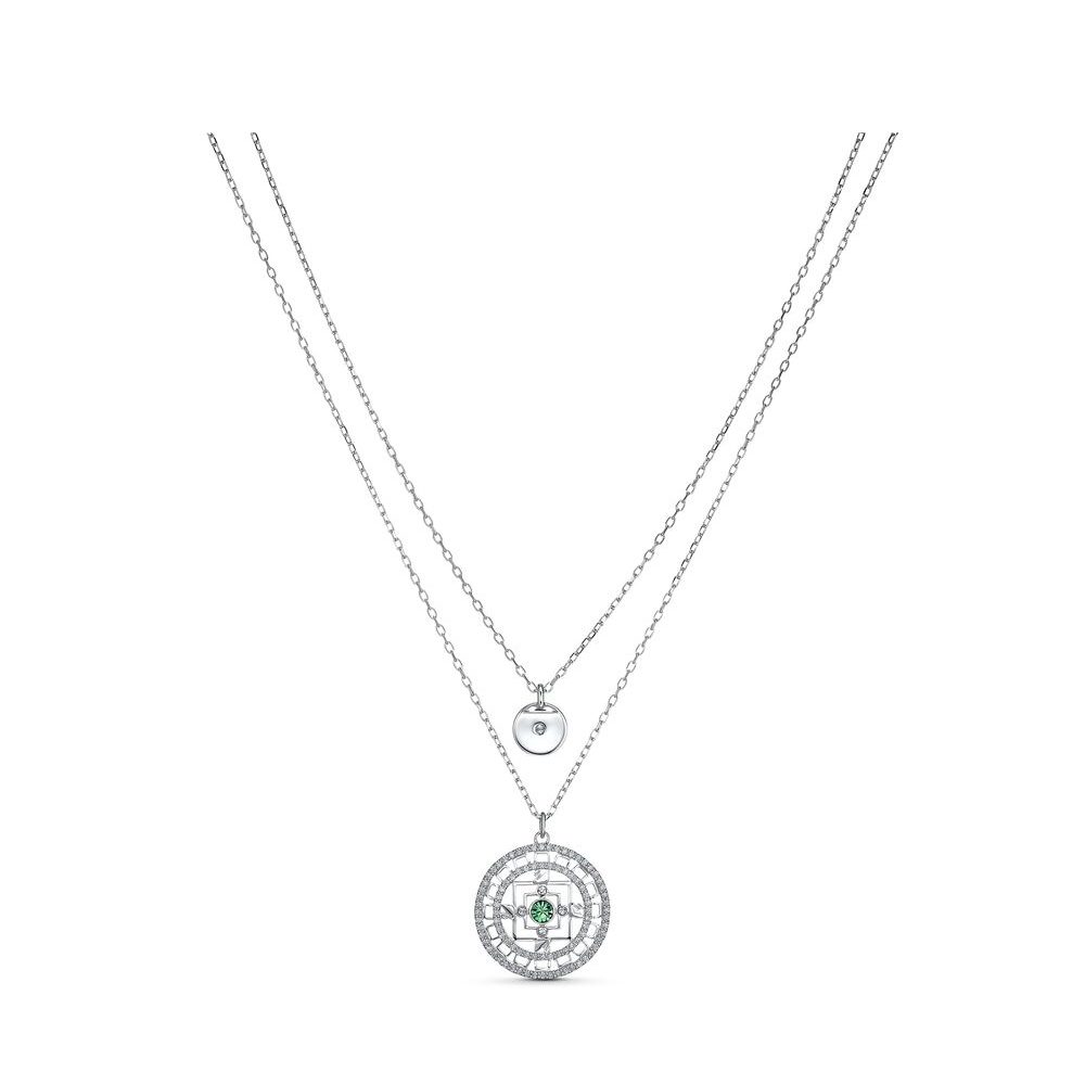 2026 Sparkling High-Quality Do - Layered Necklace Set review and price