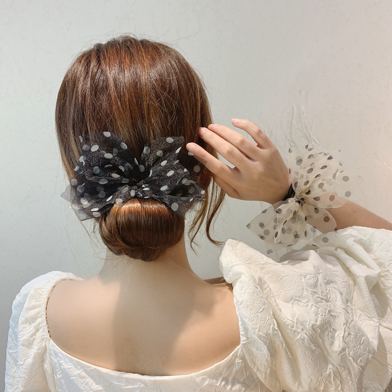 Woman Spring Yarn Hair Bun Mak - Hair Band Elastic review and price