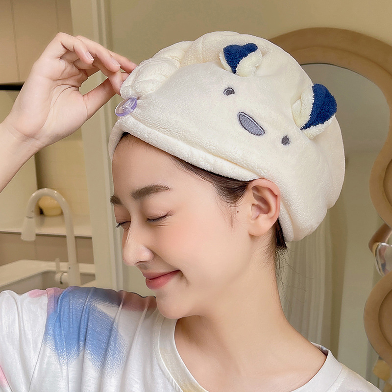 Hair Towel Cartoon Cute Absorb - Hair Band Elastic review and price