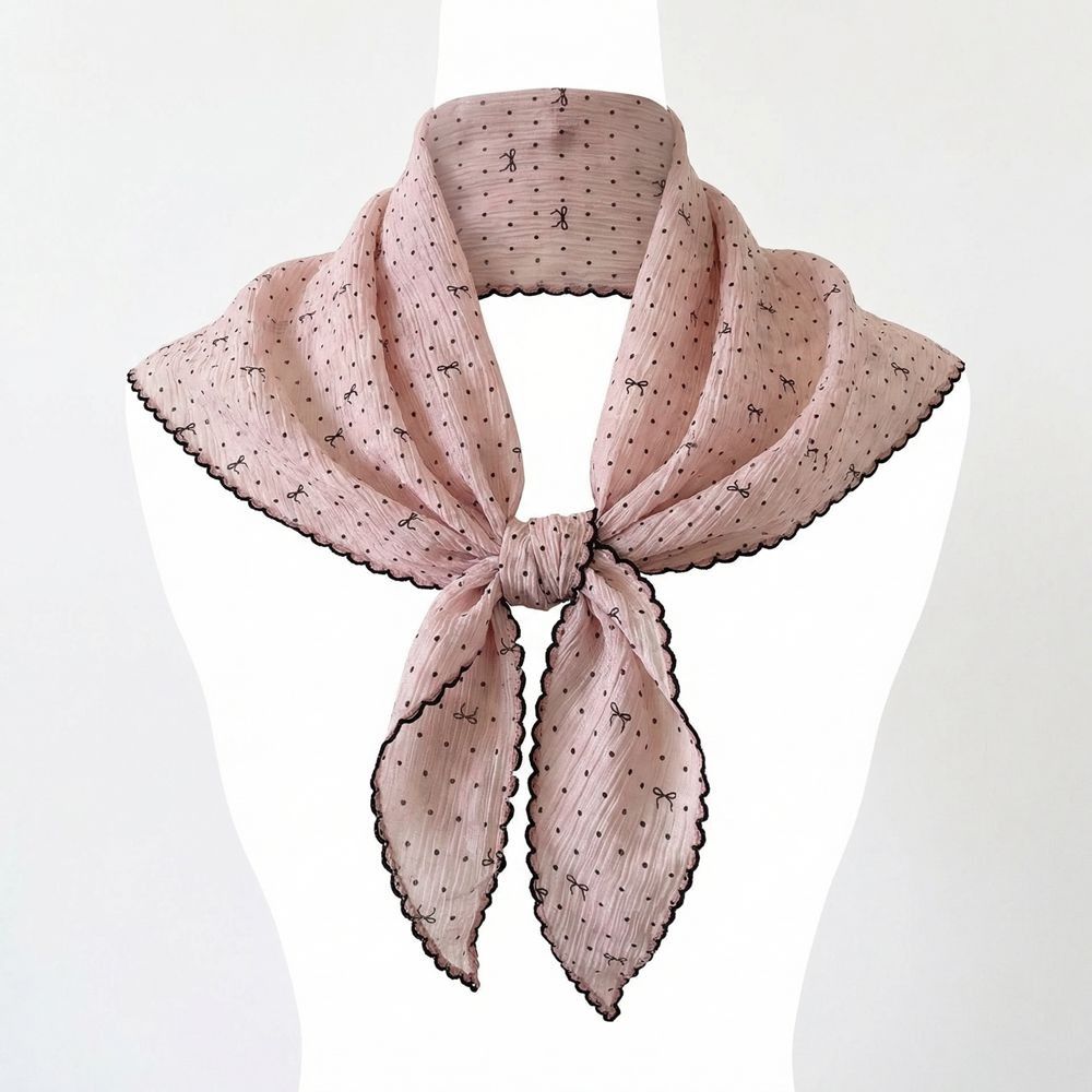French Polka Dot Triangle Head - Women'S Korean Accessories review and price