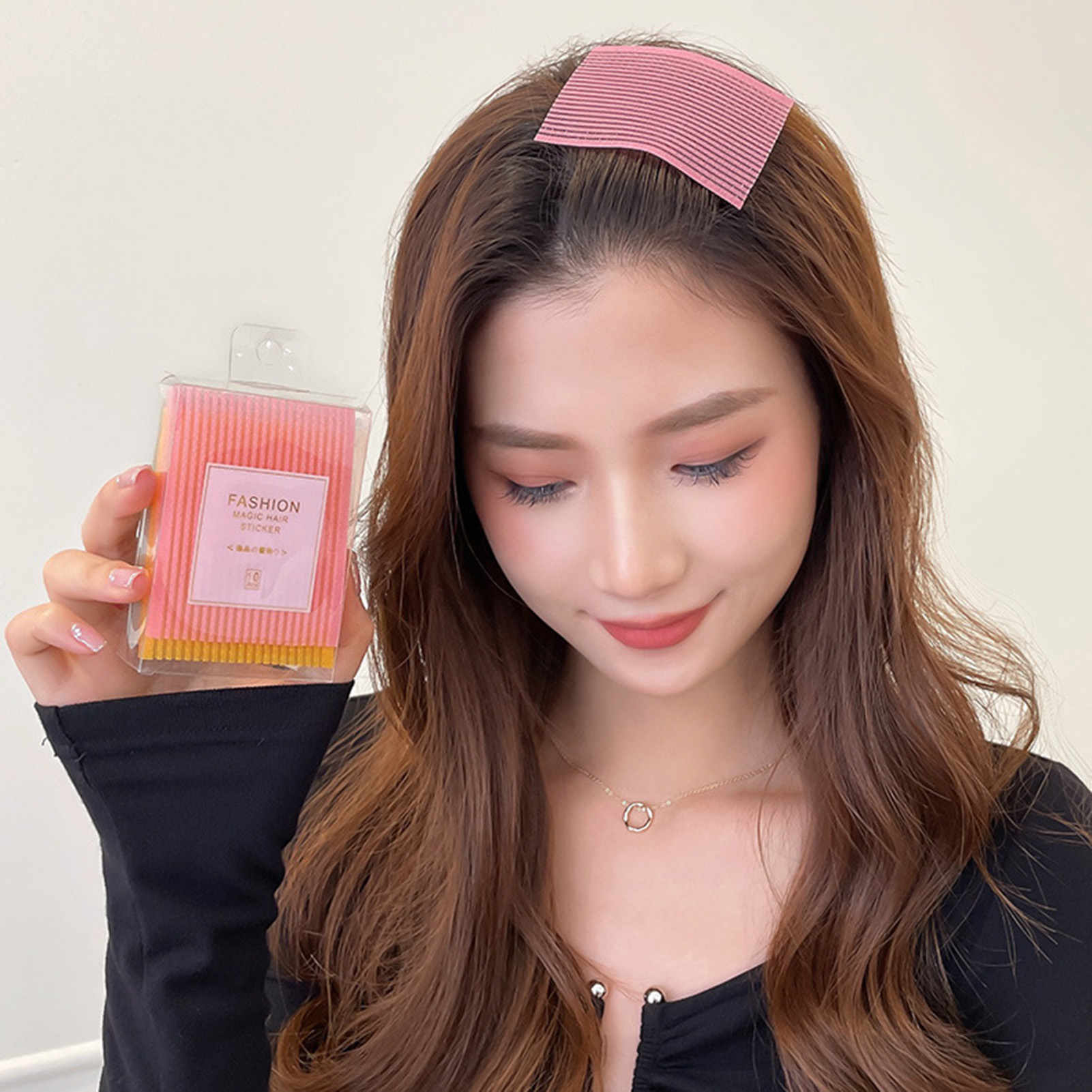 10Pcs Solid Color Bangs Magic  - Women Accessories Online review and price
