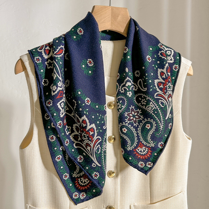 70% Wool 30% Silk Scarf Women  - Women'S Accessories For Neck review and price