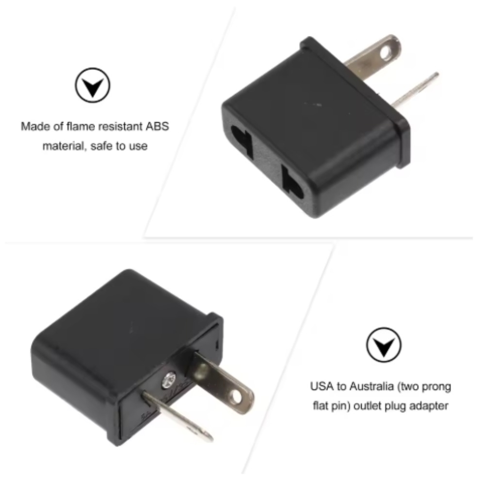 EU to US/AU Plug Adapter - Eur - Women Accessories In Uk review and price