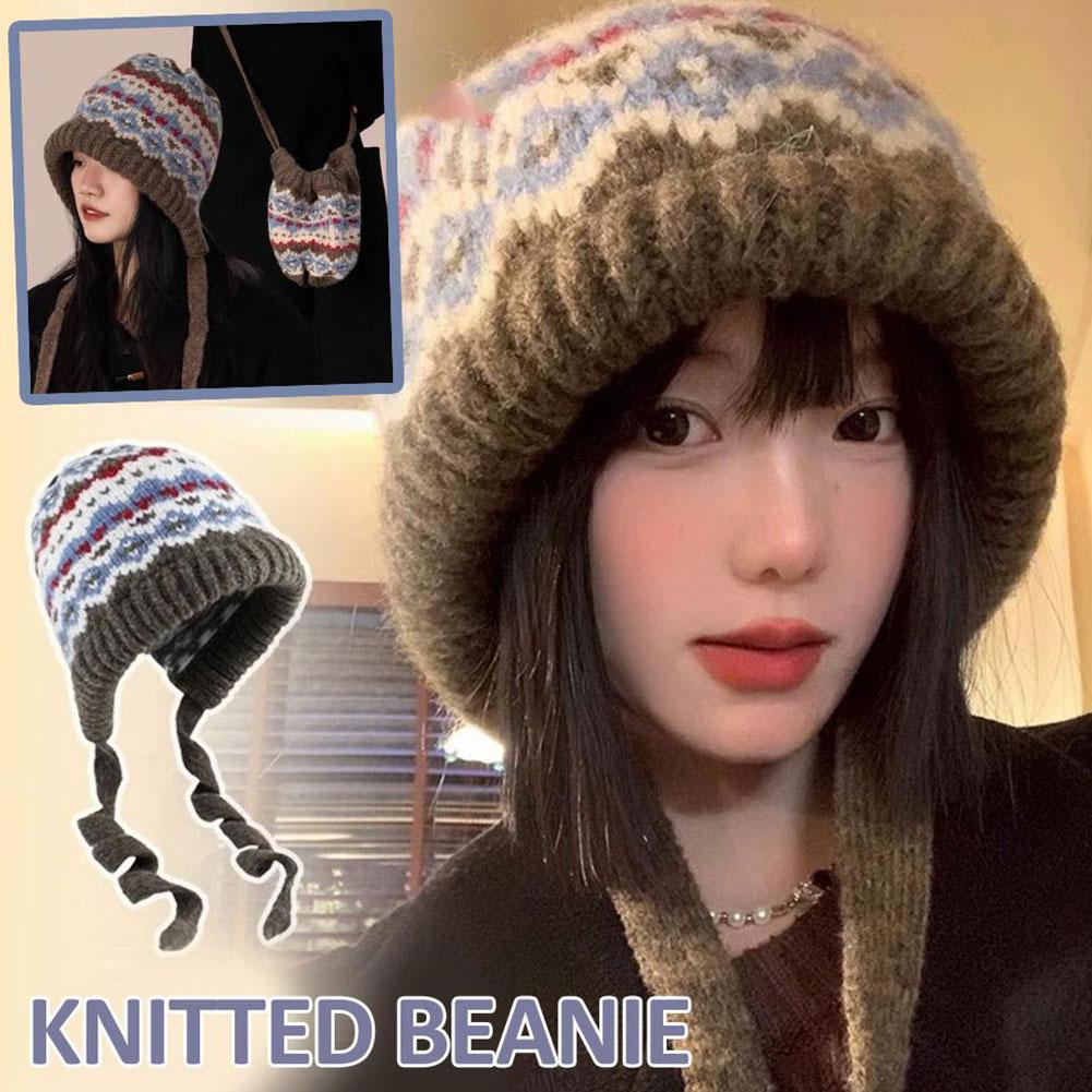 Warm Knitted Beanie Hat Winter - Women Accessories Shop Design review and price