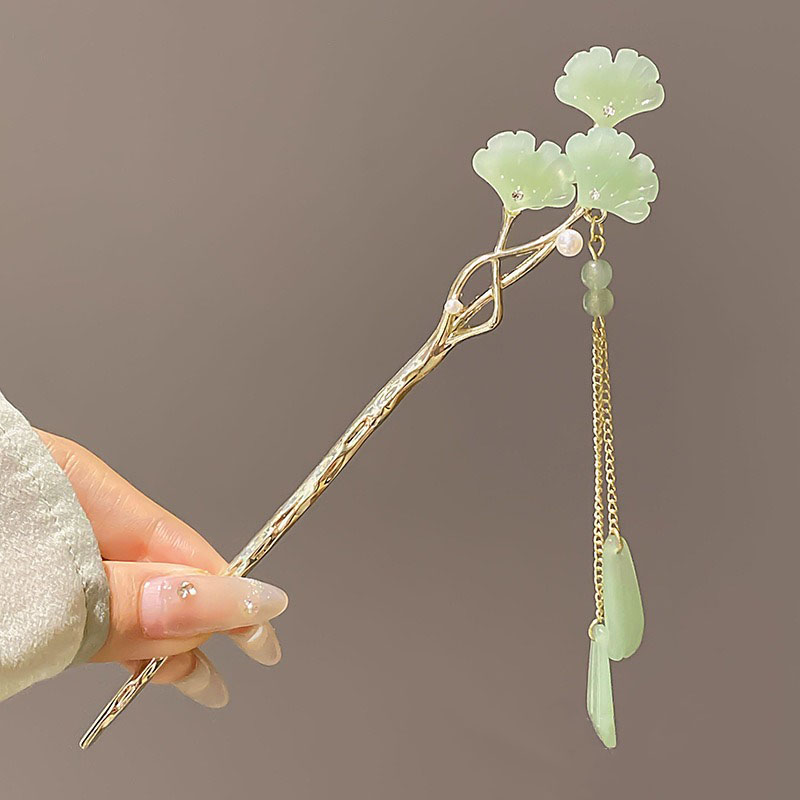 1pc Elegant Chinese Style Gree - Women Accessories Shop Design review and price