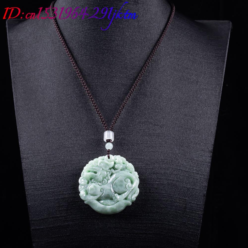 Natural Myanmar Jadeite Pixiu  - Women'S Accessories review and price